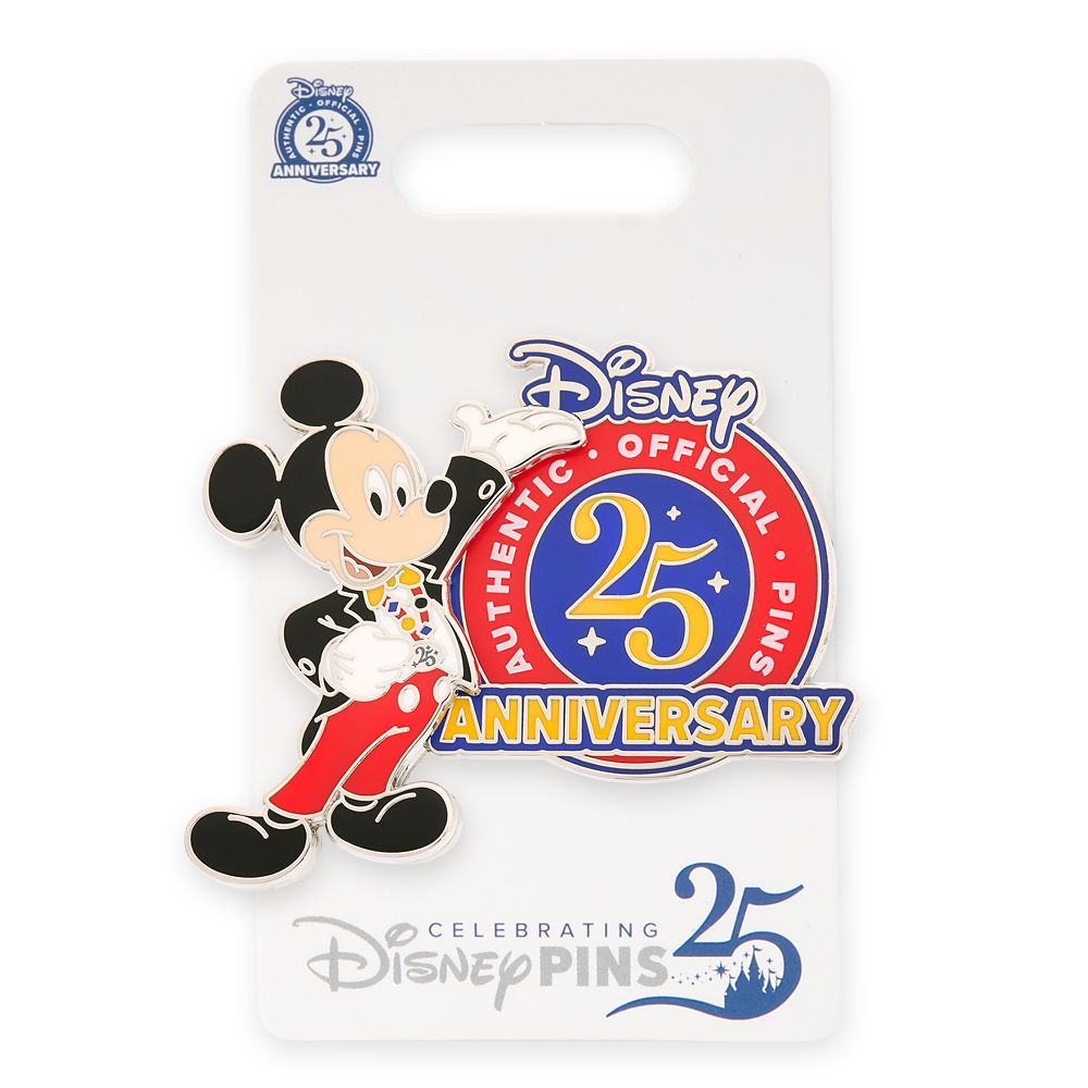 Mickey Mouse Pin - Disney Pin Trading 25th Anniversary