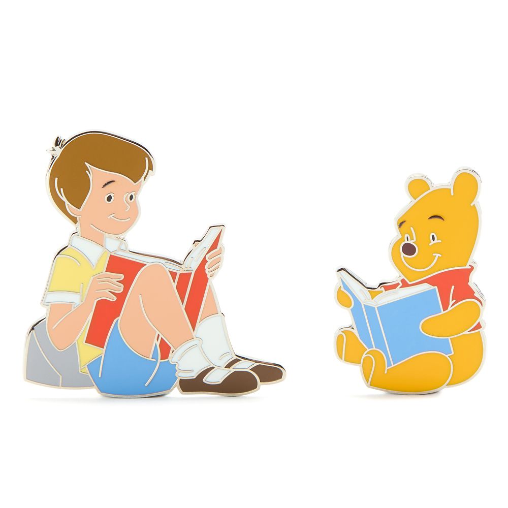 Winnie the Pooh and Christopher Robin Pin Set