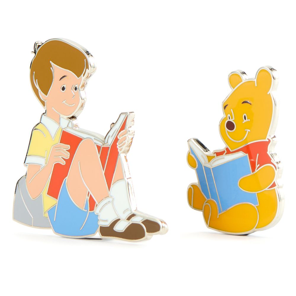 Winnie the Pooh and Christopher Robin Pin Set
