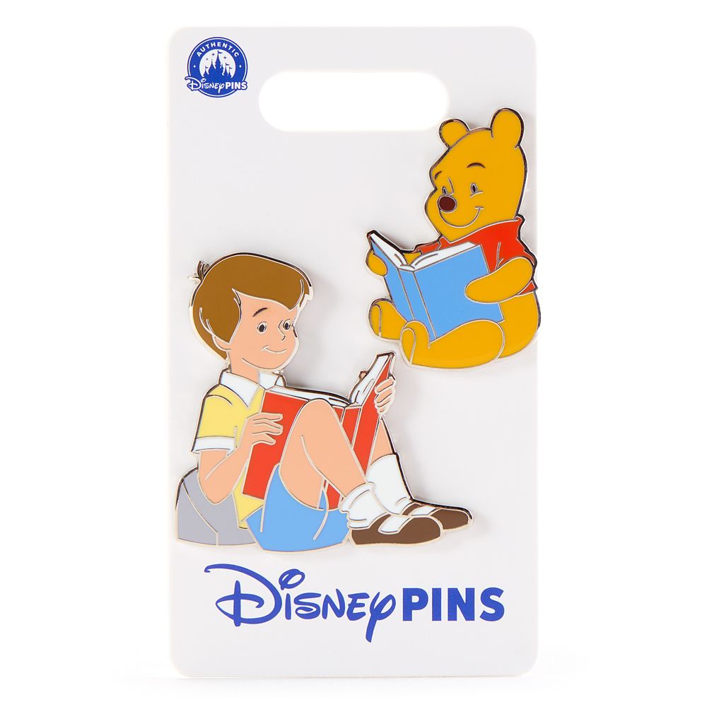 Winnie the Pooh and Christopher Robin Pin Set
