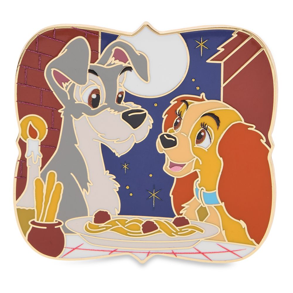 Lady and the Tramp ''Bella Notte'' Pin