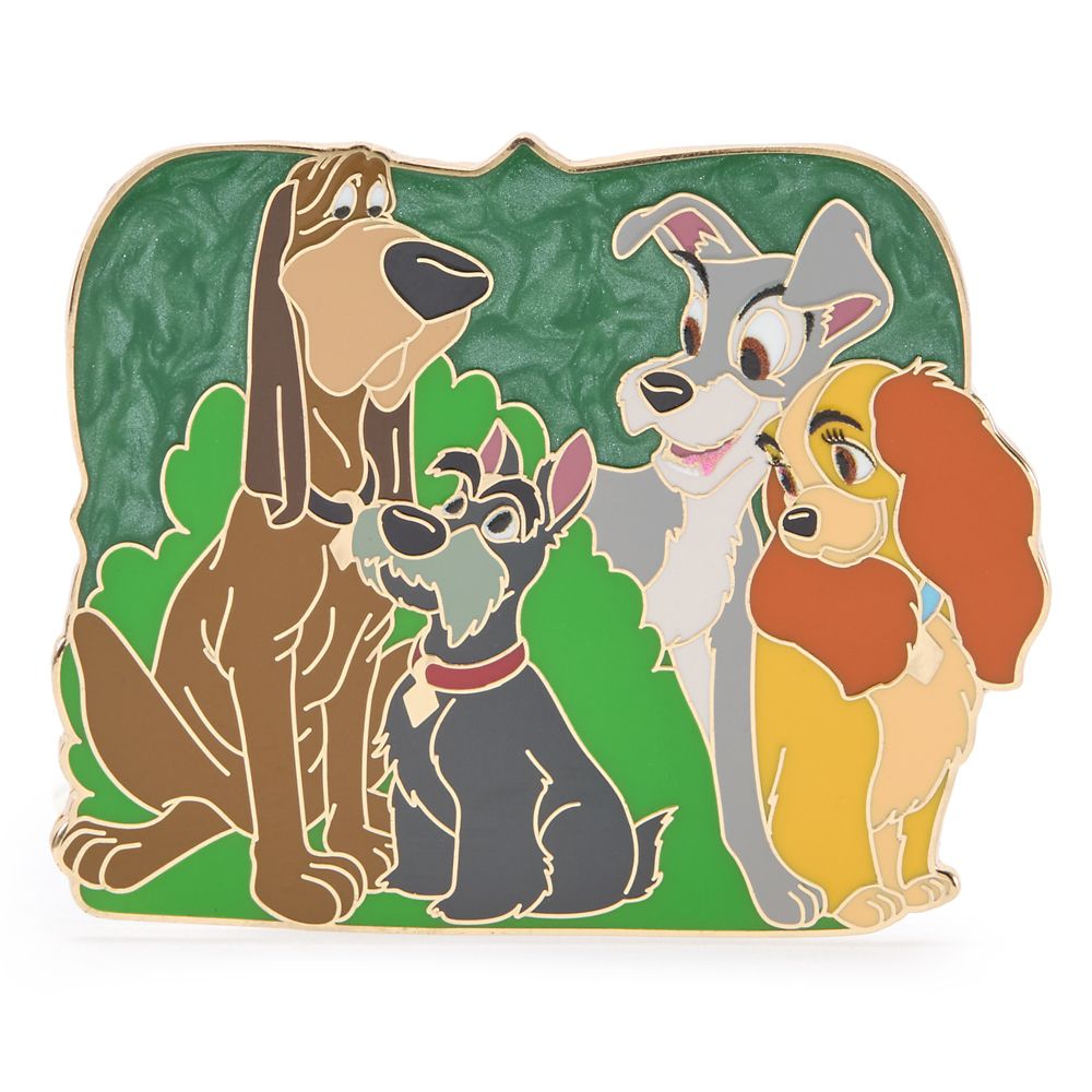 Lady and the Tramp Cast Pin
