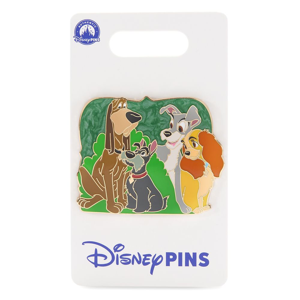Lady and the Tramp Cast Pin
