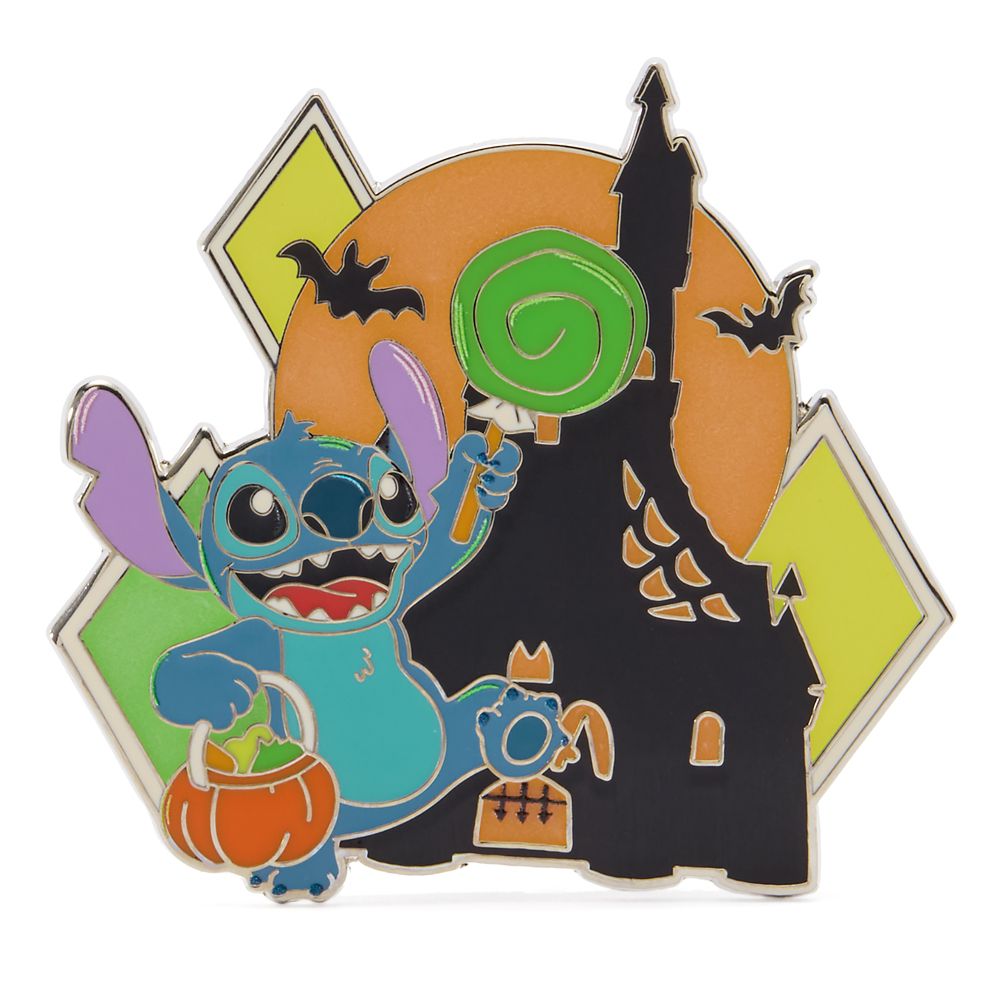 Stitch Glow-in-the-Dark ''Happy Halloween'' Pin &ndash; Lilo & Stitch
