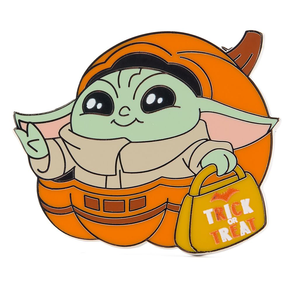 Grogu ''Trick or Treat'' Pin &ndash; Star Wars: The Mandalorian and Grogu