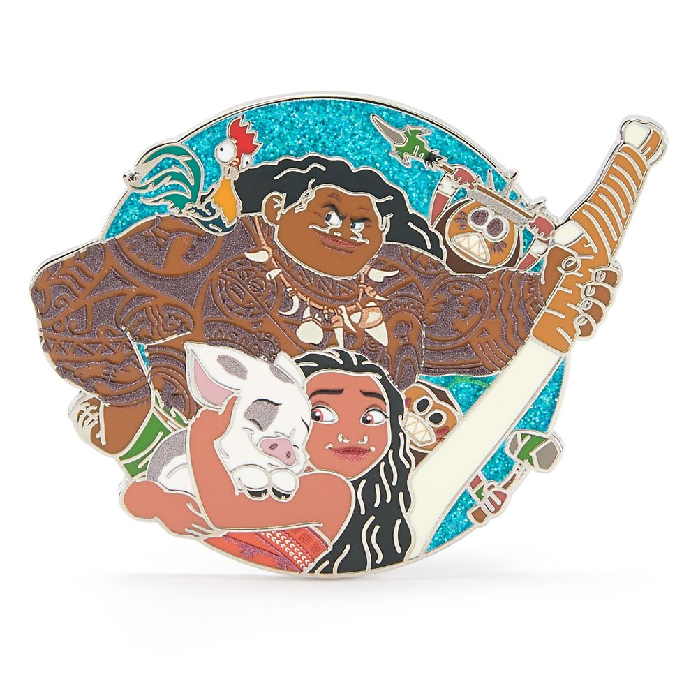 Moana Cast Pin