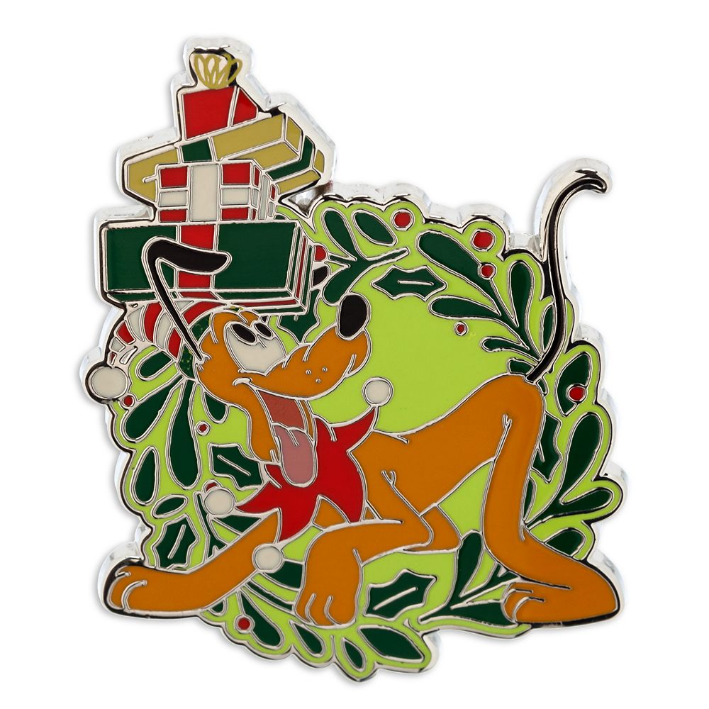 Pluto Holiday Pin Official shopDisney