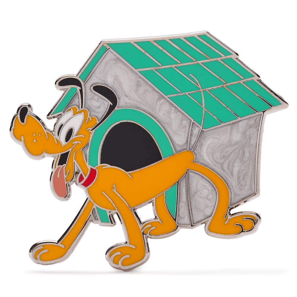 Pluto with Doghouse Pin