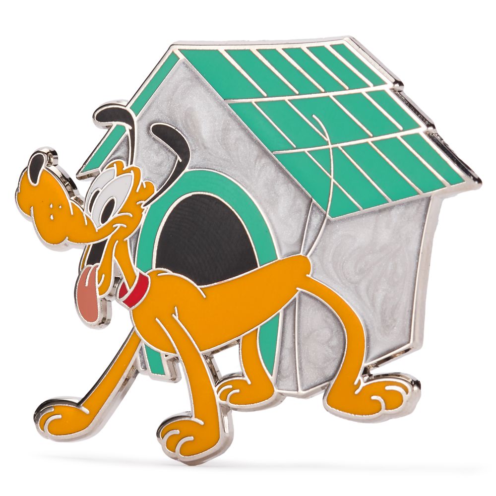 Pluto with Doghouse Pin