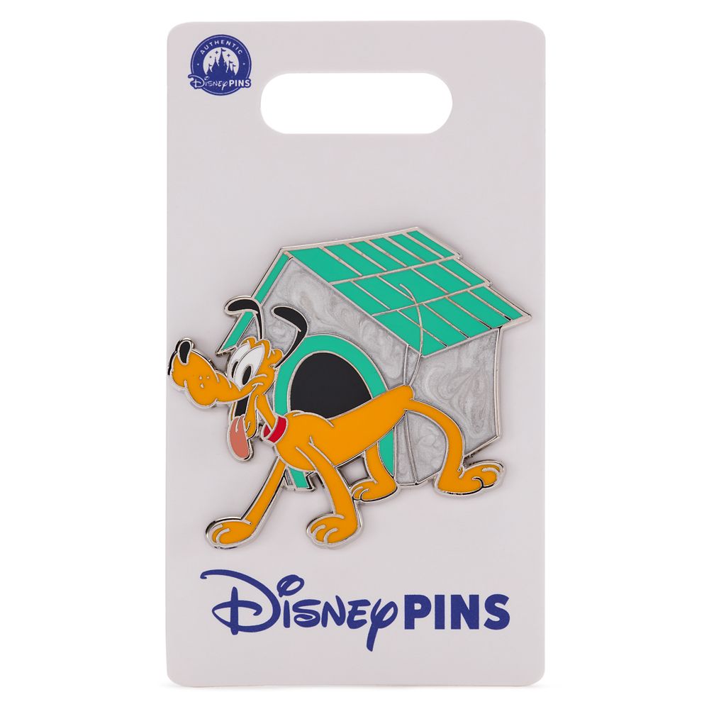 Pluto with Doghouse Pin