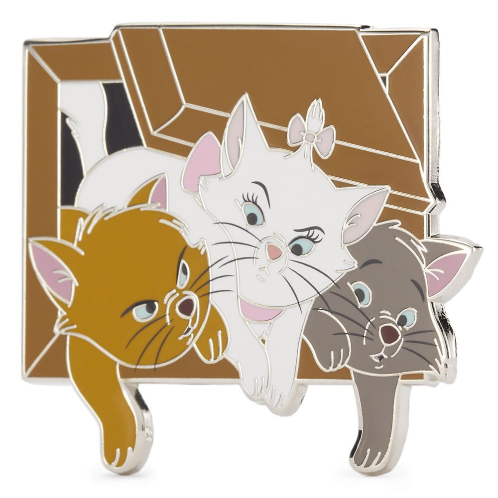 Marie Toulouse and Berlioz Pin - The Aristocats