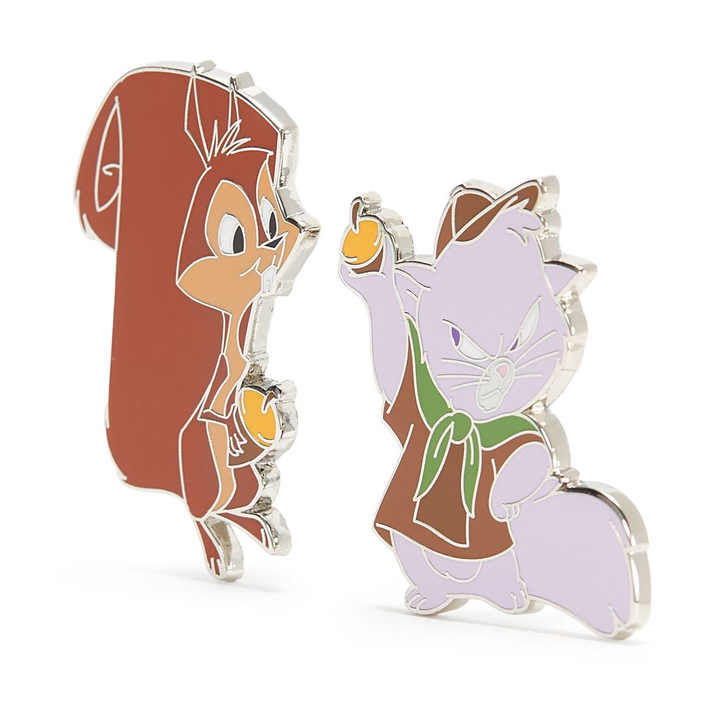 Yzma as Cat and Bucky the Squirrel Pin Set &ndash;&nbsp;The Emperor's New Groove &ndash; 2-Pc.