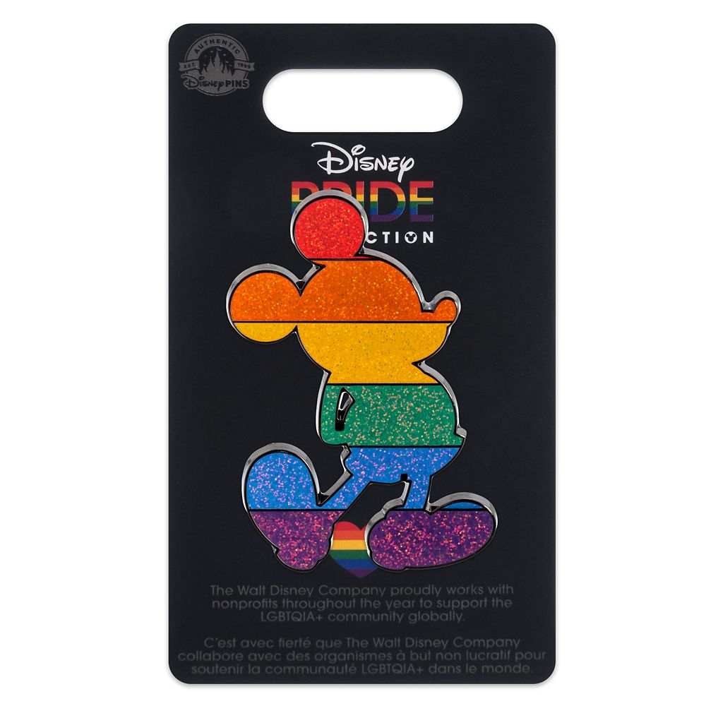Mickey Mouse Standing Pin &ndash; Disney Pride Collection