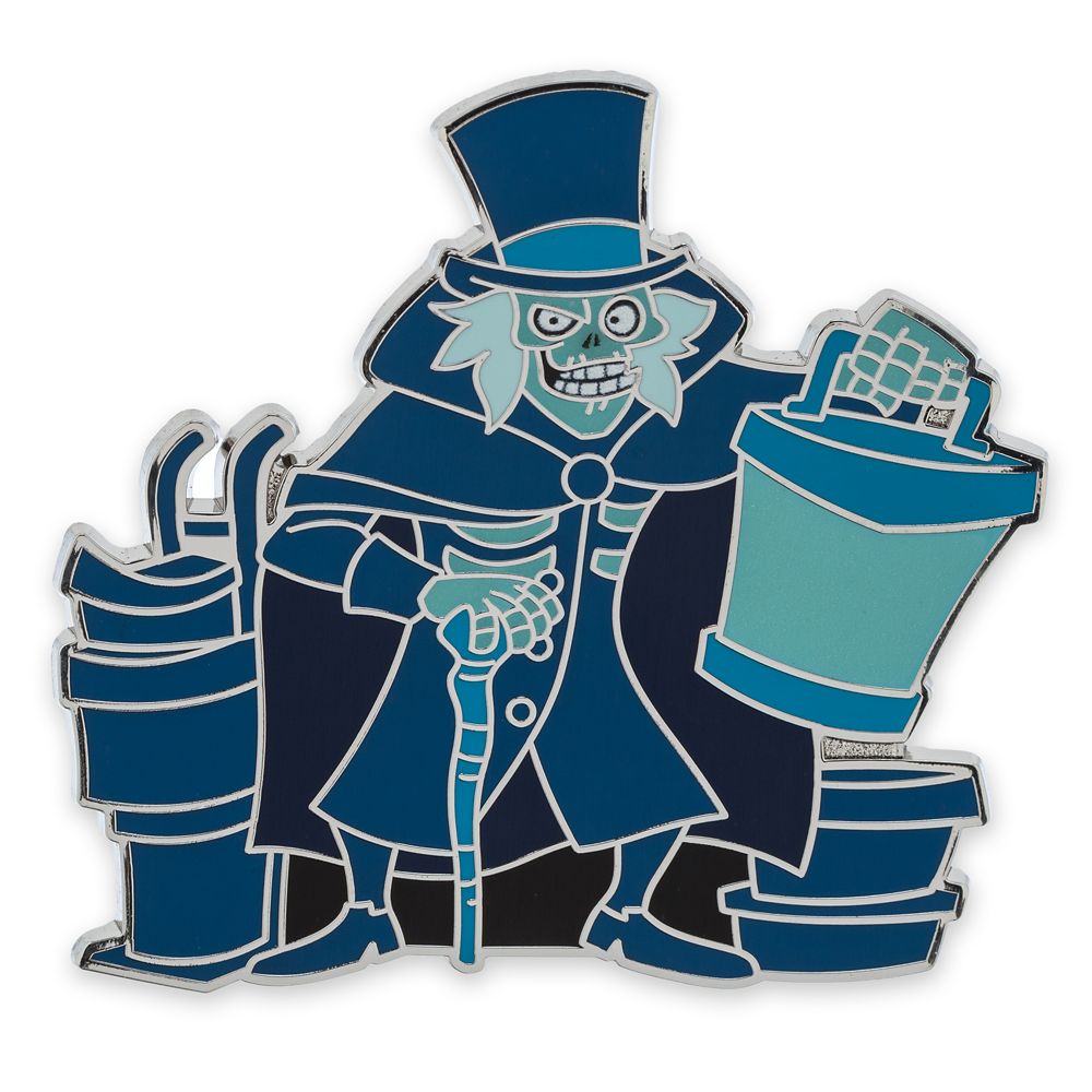 Hatbox Ghost Glow-in-the-Dark Pin – The Haunted Mansion