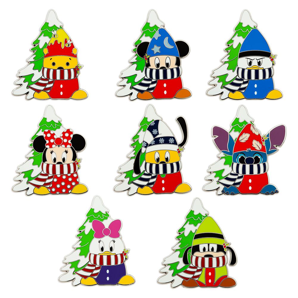 Disney Winter Gnomes Mystery Pin Blind Pack – 2-Pc.