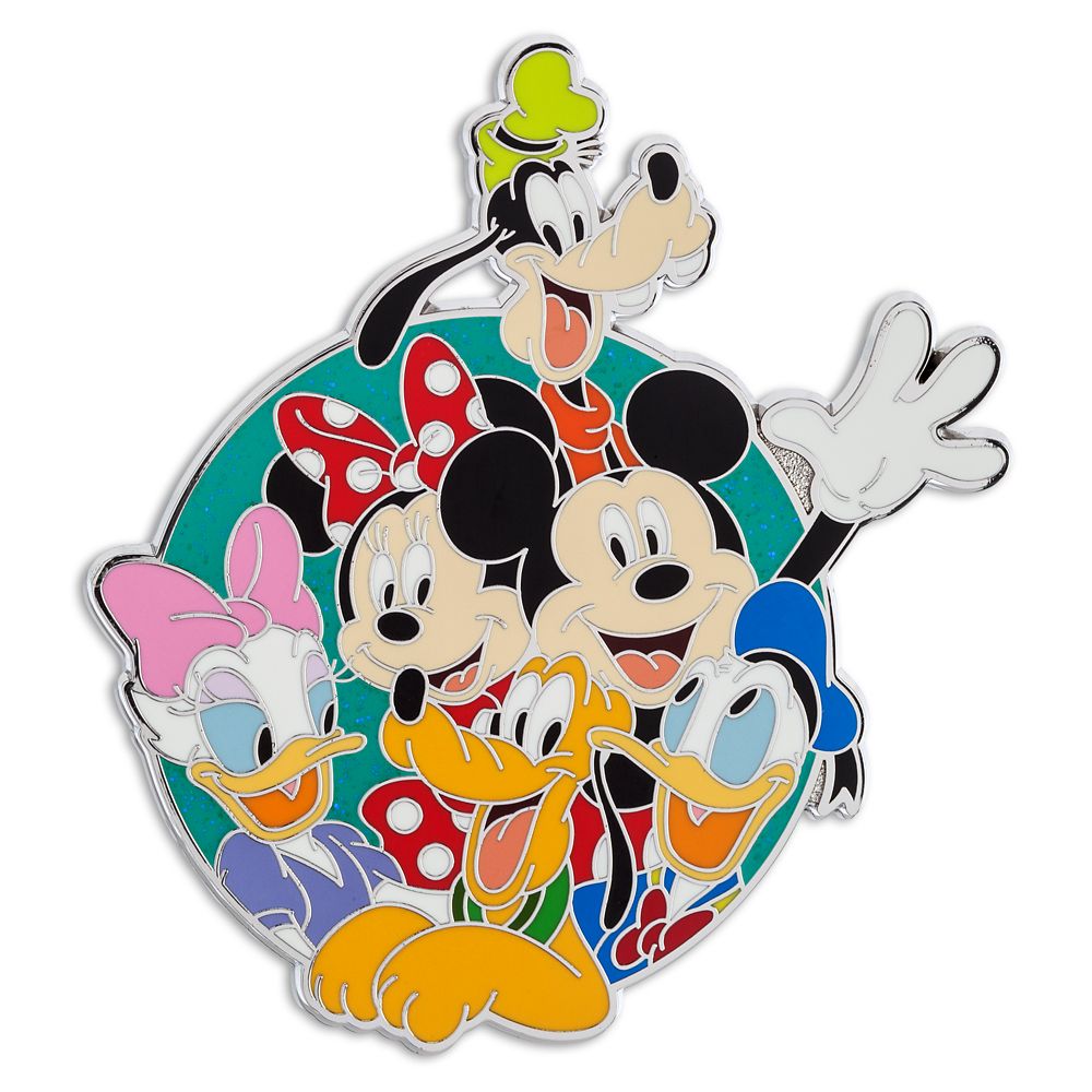 Mickey Mouse and Friends Fab 5 Pin Official shopDisney