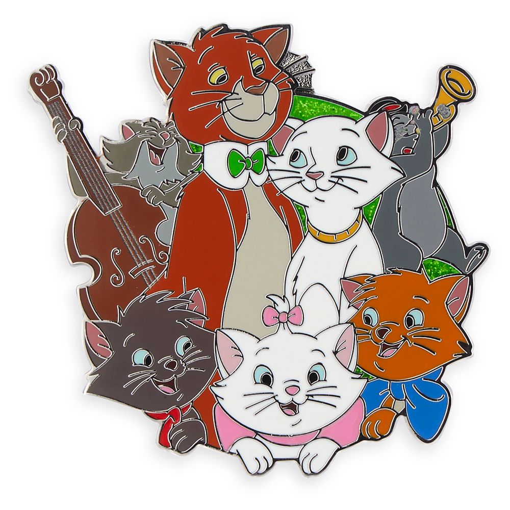The Aristocats Cast Pin Official shopDisney