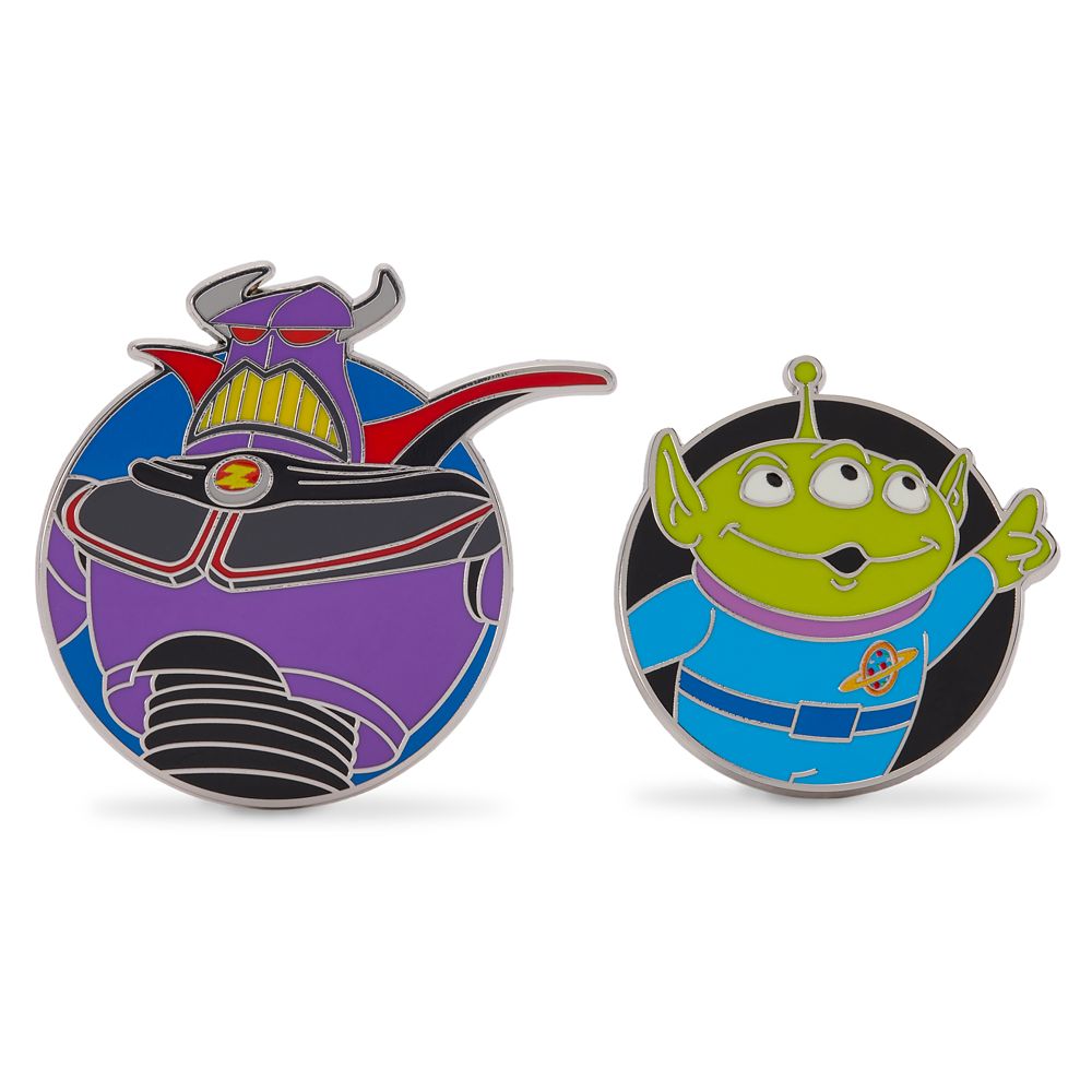 Zurg and Toy Story Alien Pin Set Official shopDisney