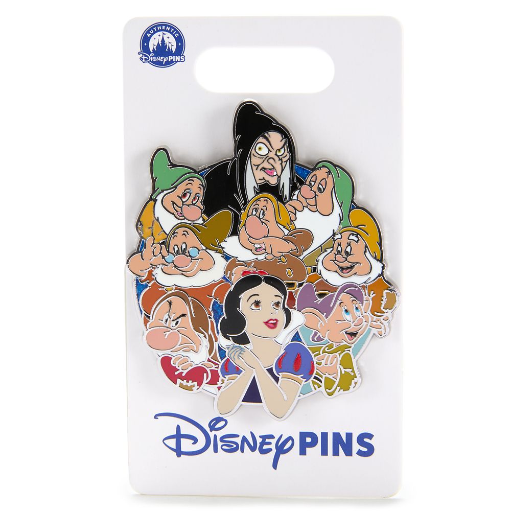 Snow White and the Seven Dwarfs Cast Pin