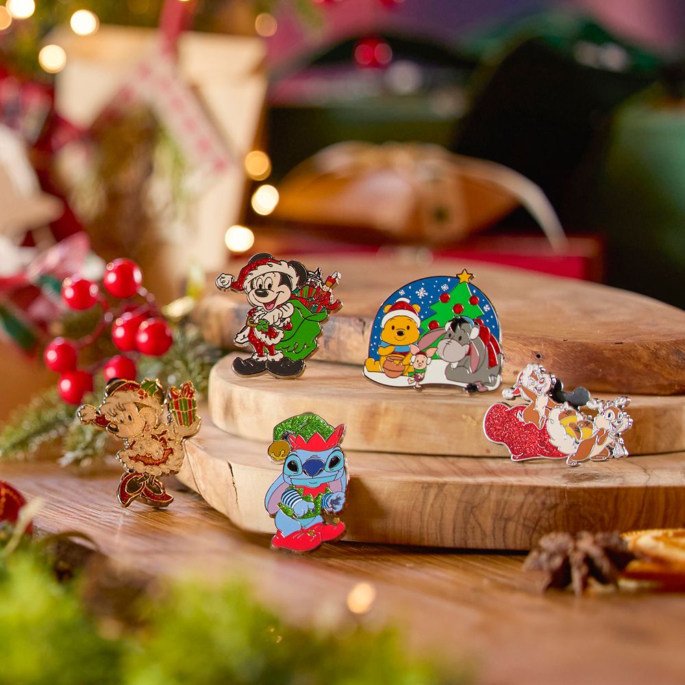 Winnie the Pooh and Pals Holiday Pin