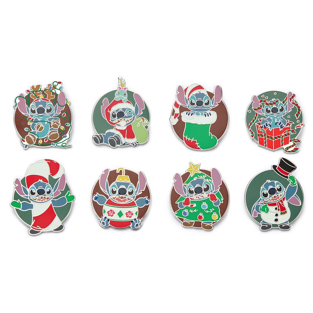 Stitch ''Merry Stitchmas'' Holiday Mystery Pin Blind Pack &ndash; Lilo & Stitch