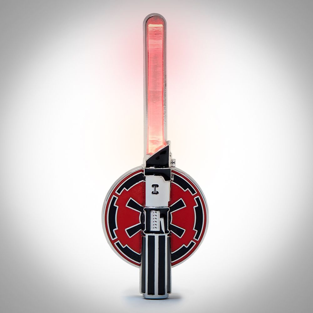Red LIGHTSABER Light-up Pin &ndash; Star Wars