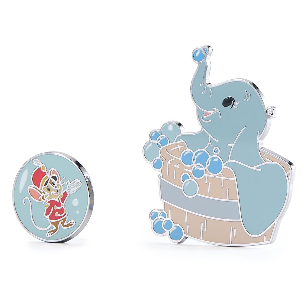 Dumbo and Timothy Mouse Pin Set