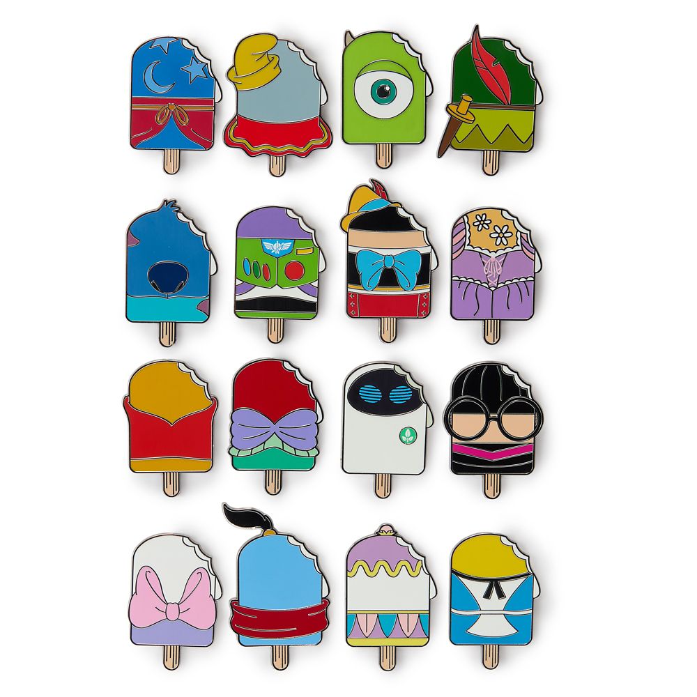 Disney Ice Cream Series 2 Mystery Pin Pouch Blind Pack &ndash;&nbsp;5-Pc.