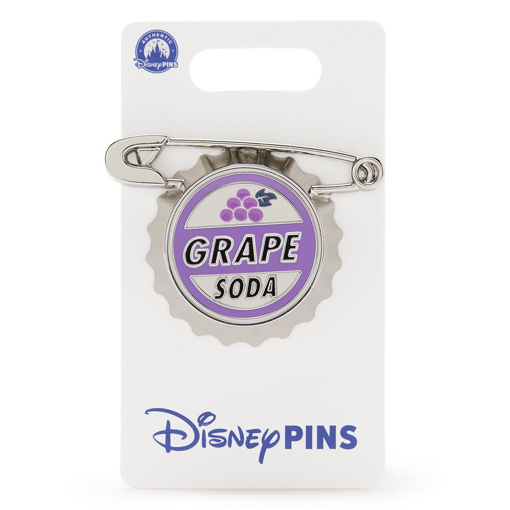 Grape Soda Bottlecap Pin &ndash; Up