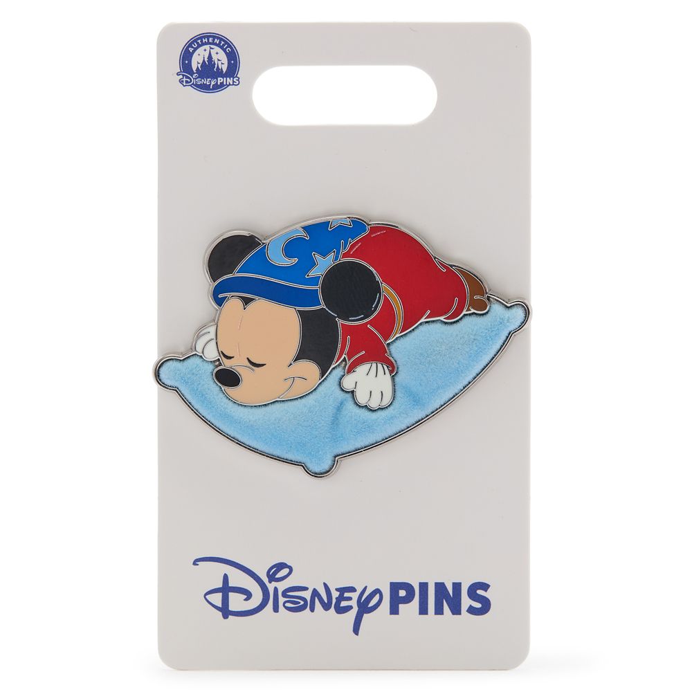Sorcerer Mickey Mouse on Pillow Pin &ndash; Fantasia