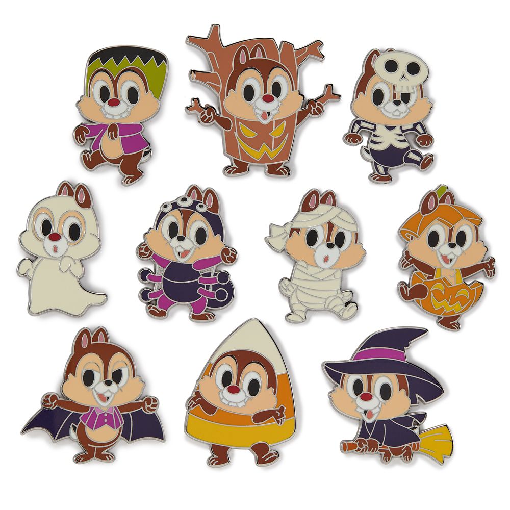Chip 'n Dale ''Trick or Chipmunk'' Mystery Pin Blind Pack &ndash;&nbsp;2-Pc. &ndash; Limited Release