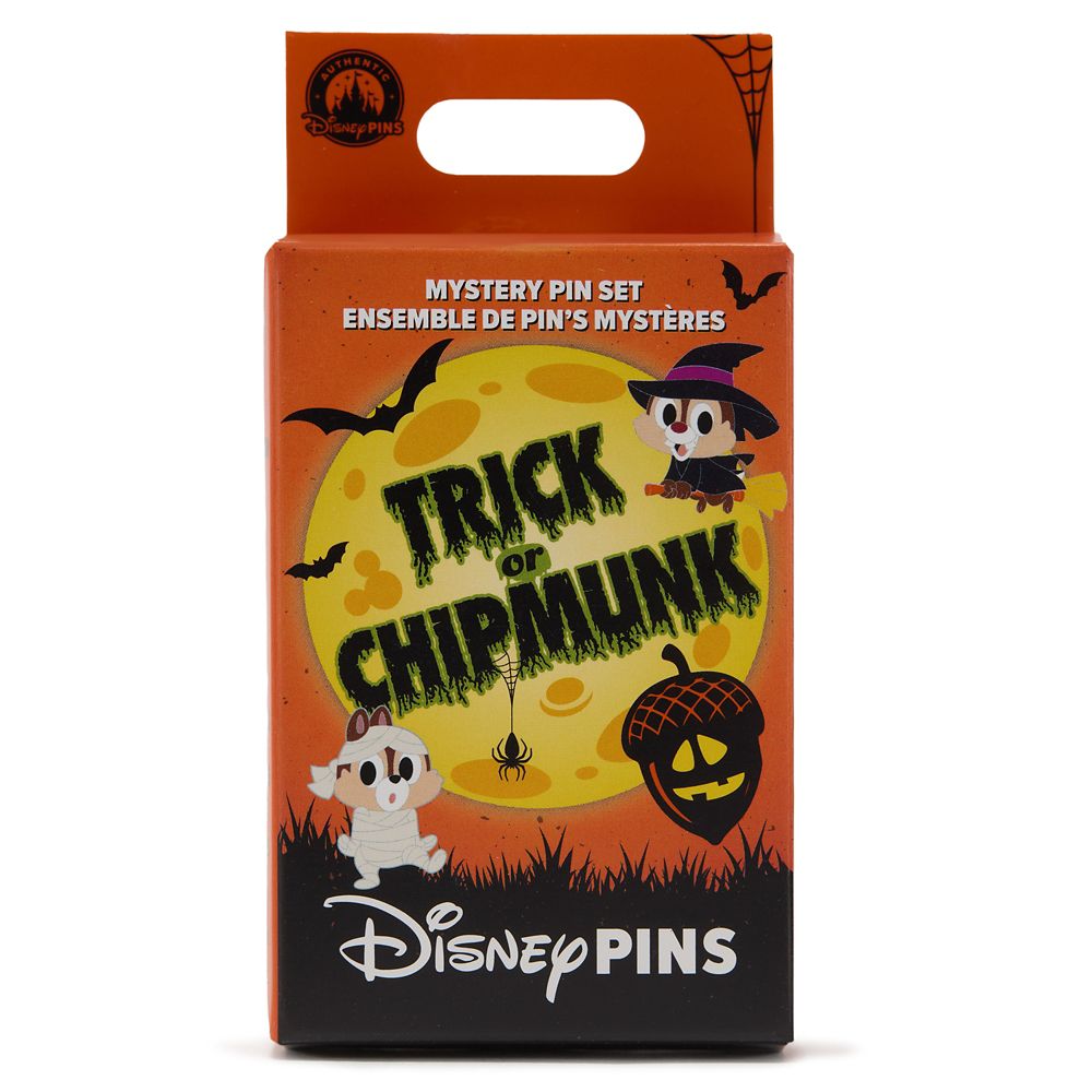 Chip 'n Dale ''Trick or Chipmunk'' Mystery Pin Blind Pack &ndash;&nbsp;2-Pc. &ndash; Limited Release