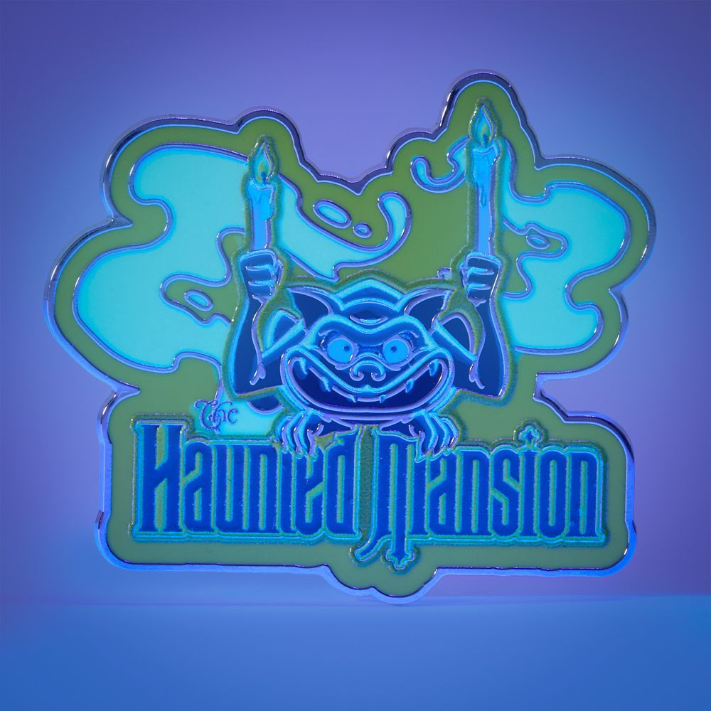 Gargoyle Glow-in-the-Dark Pin &ndash; The Haunted Mansion