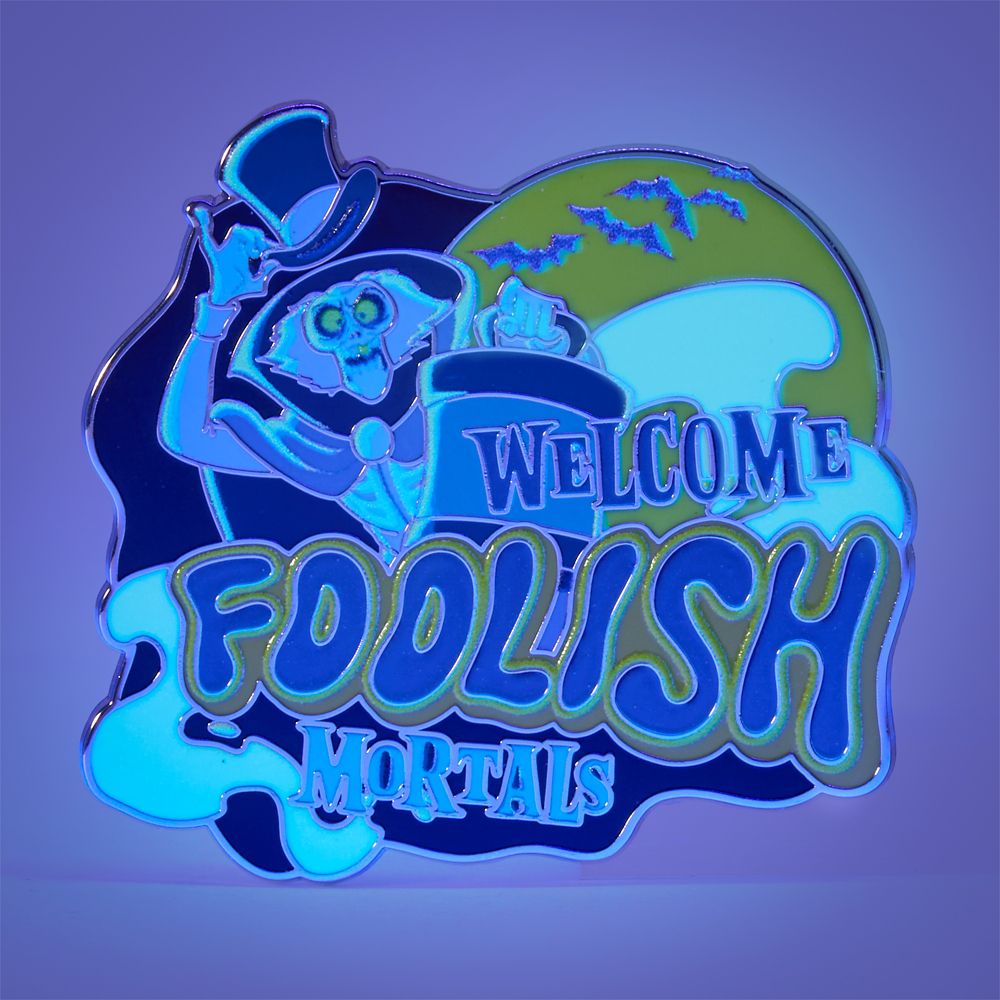 The Hatbox Ghost Glow-in-the-Dark Pin &ndash; The Haunted Mansion