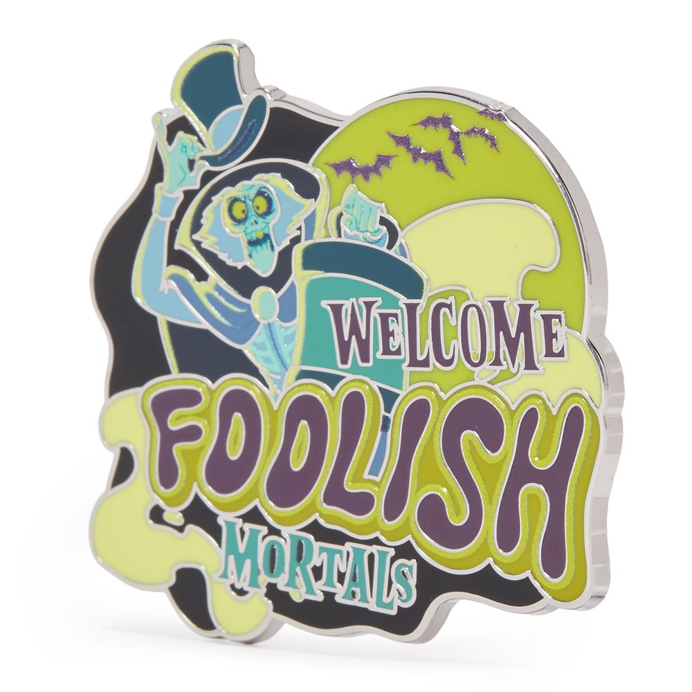 The Hatbox Ghost Glow-in-the-Dark Pin &ndash; The Haunted Mansion