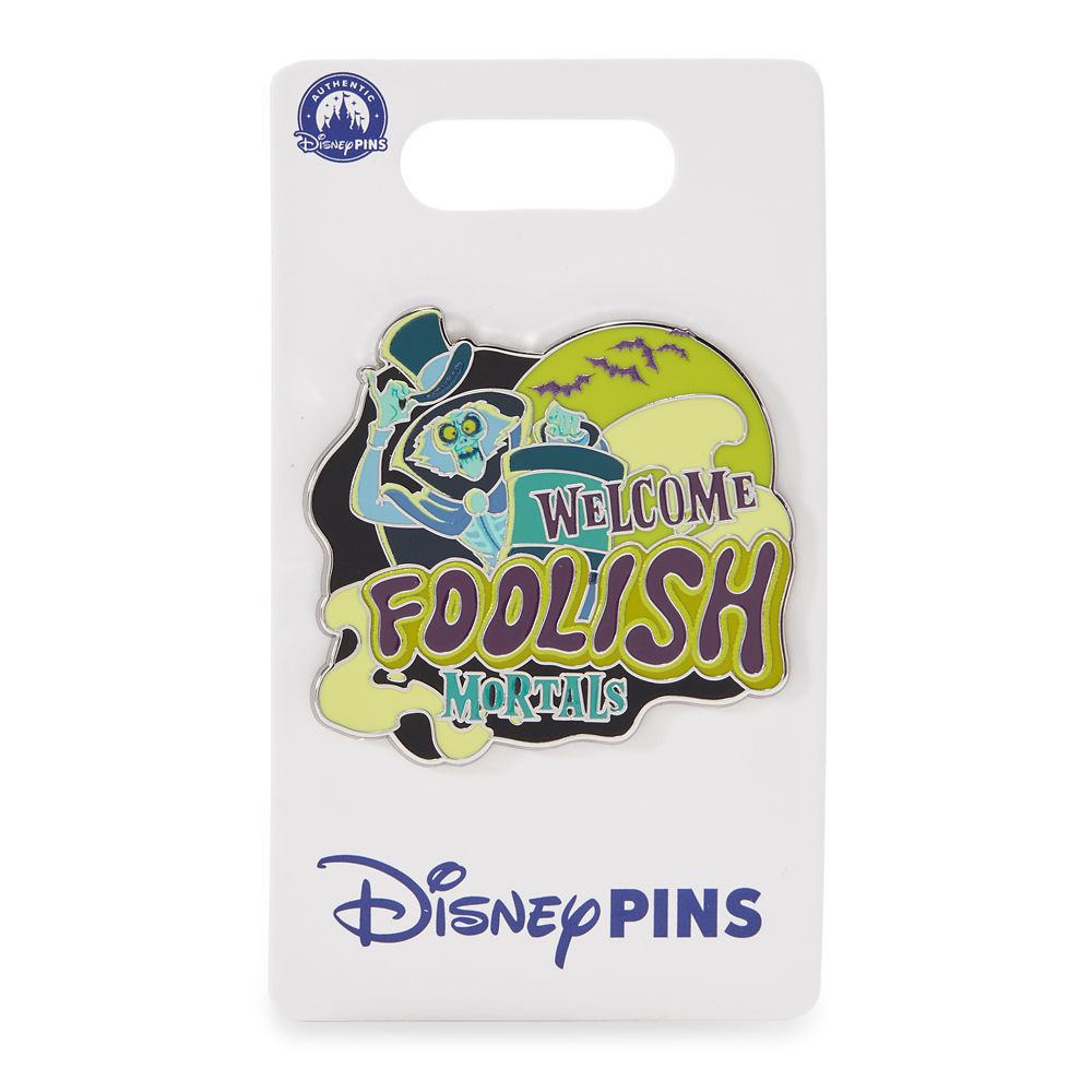 The Hatbox Ghost Glow-in-the-Dark Pin &ndash; The Haunted Mansion