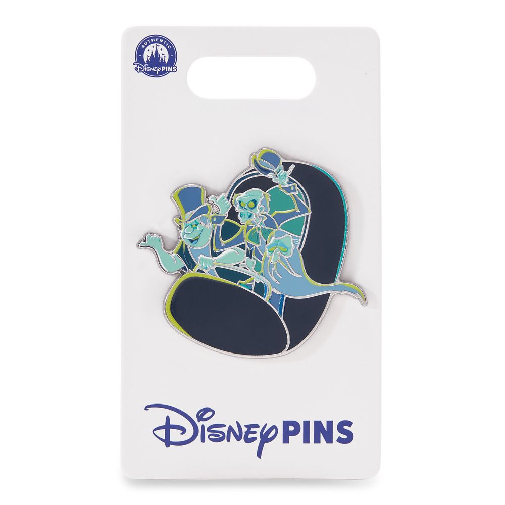 Hitchhiking Ghosts Glow-in-the-Dark Pin &ndash; The Haunted Mansion