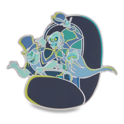 Аксессуары Disney Hitchhiking Ghosts Glow-in-the-Dark Pin – The Haunted Mansion