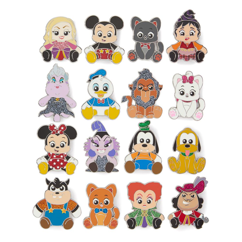 Disney Wishables Shimmer Mystery Pin Blind Pouch &ndash; 5-Pc.