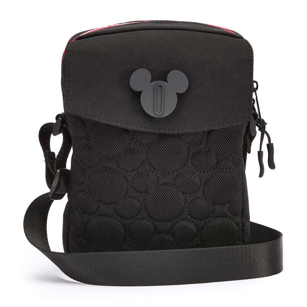 Mickey Mouse Disney Parks Pin Trading Sling Bag