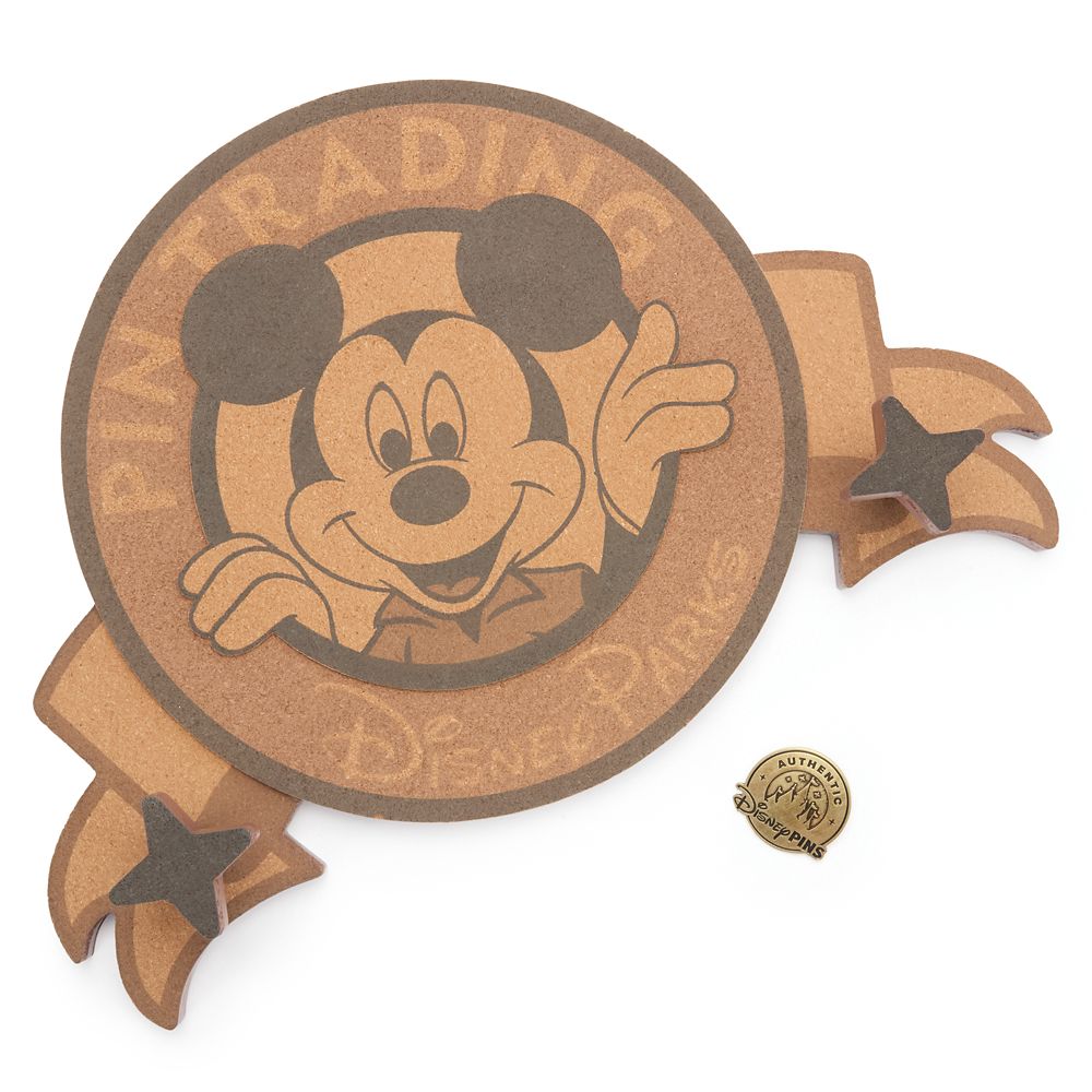 Mickey Mouse Disney Pin Trading 25th Anniversary Pin Board with Limited Release Pin