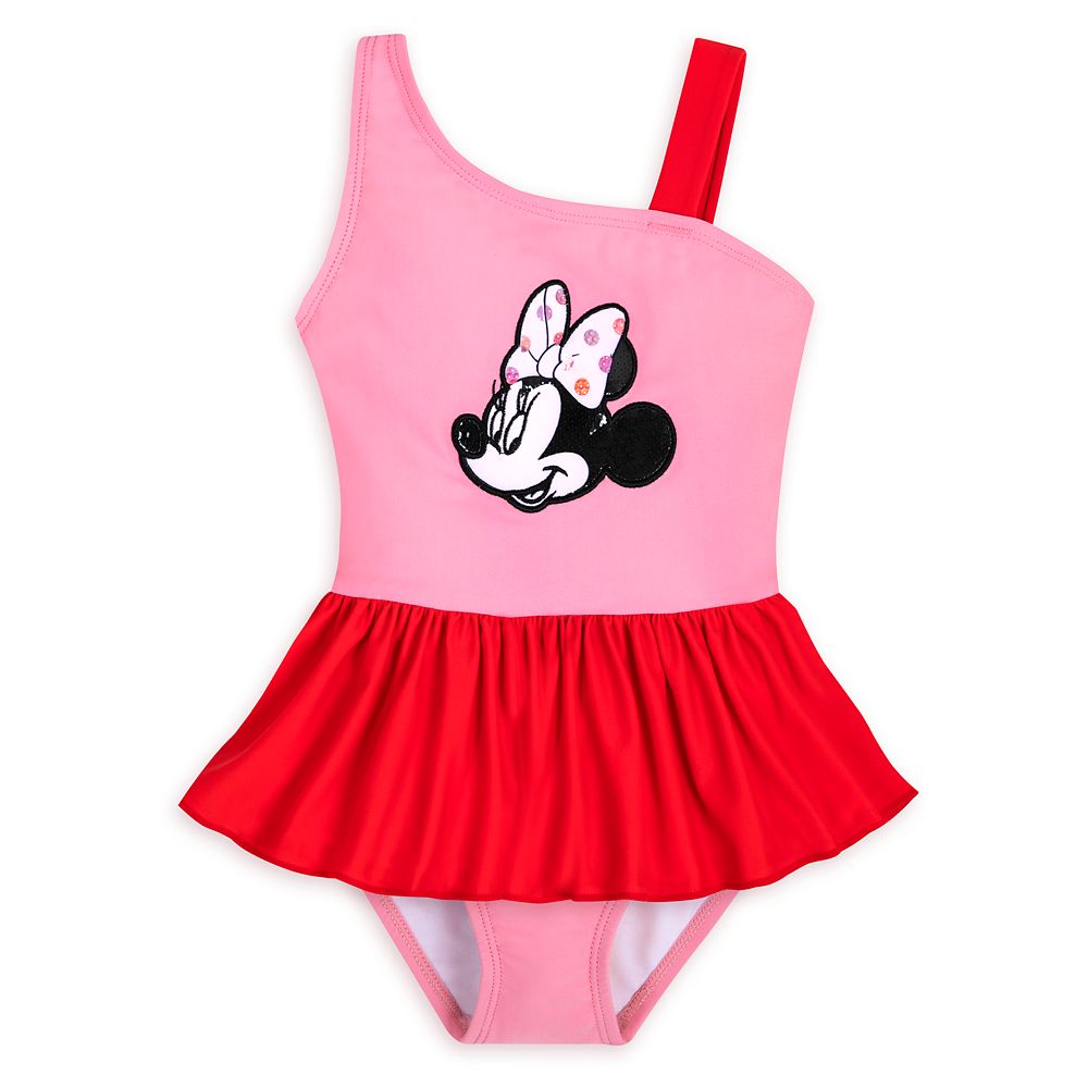 Minnie Mouse Red Two Piece Swimsuit for Girls Disney Store