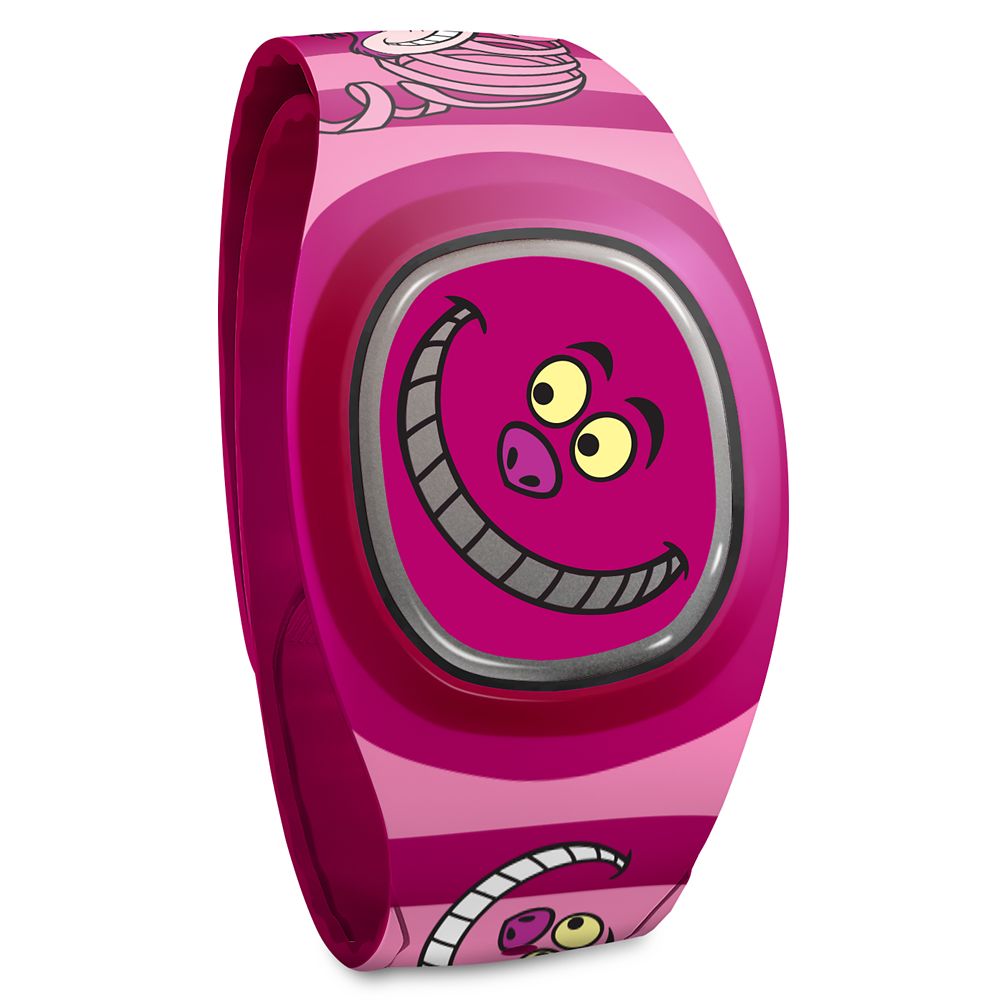 Disney Parks 2022 Alice selling In Wonderland Cheshire Cat Magic Band Plus Unlinked New