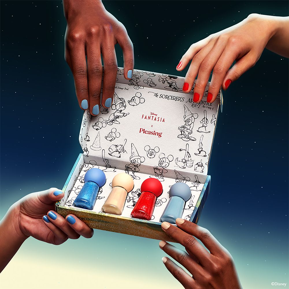 Disney Fantasia x Pleasing L'Apprenti Sorcier Nail Polish Set