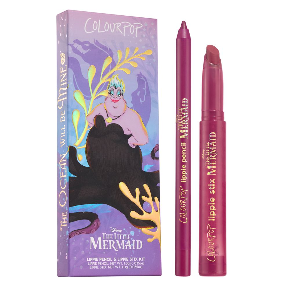 Ursula Lip Kit Set by ColourPop &ndash; The Little Mermaid