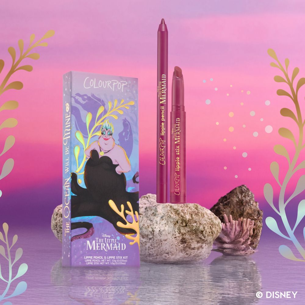 Ursula Lip Kit Set by ColourPop &ndash; The Little Mermaid