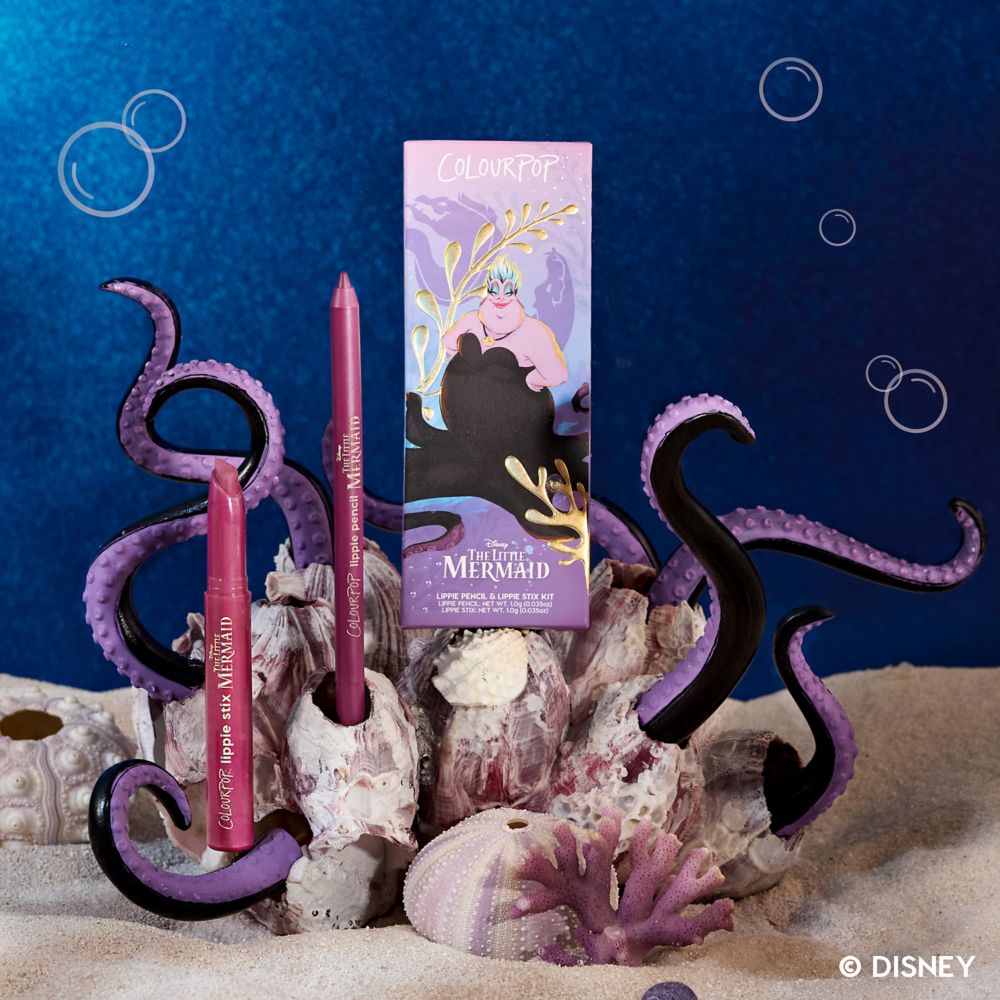 Ursula Lip Kit Set by ColourPop &ndash; The Little Mermaid