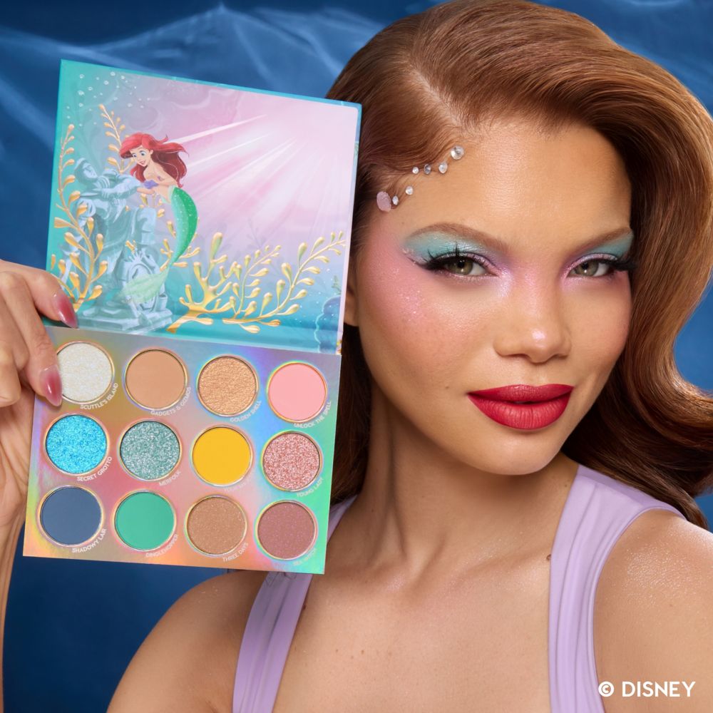 Ariel ''Under the Sea'' Eyeshadow Palette by ColourPop &ndash; The Little Mermaid