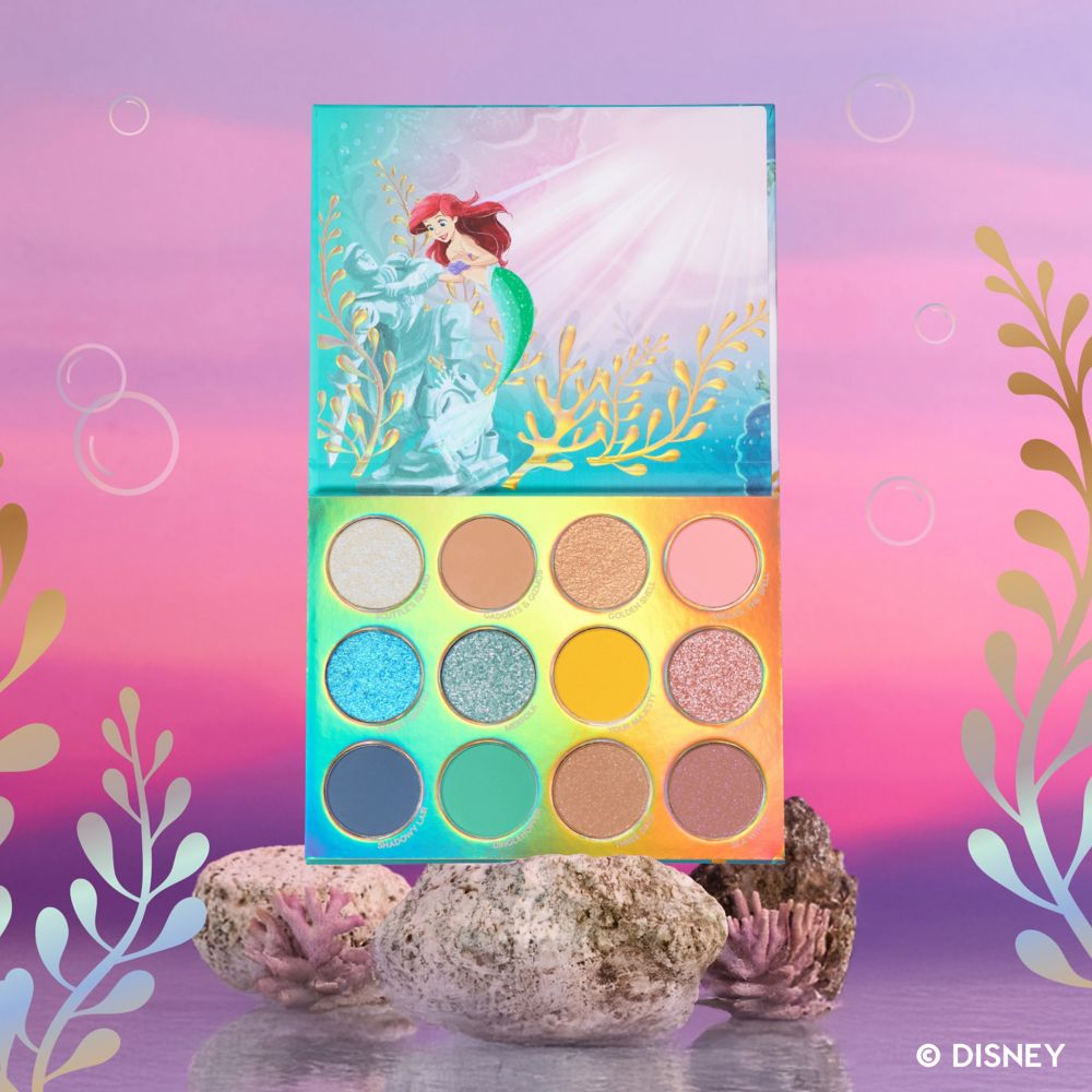 Ariel ''Under the Sea'' Eyeshadow Palette by ColourPop &ndash; The Little Mermaid