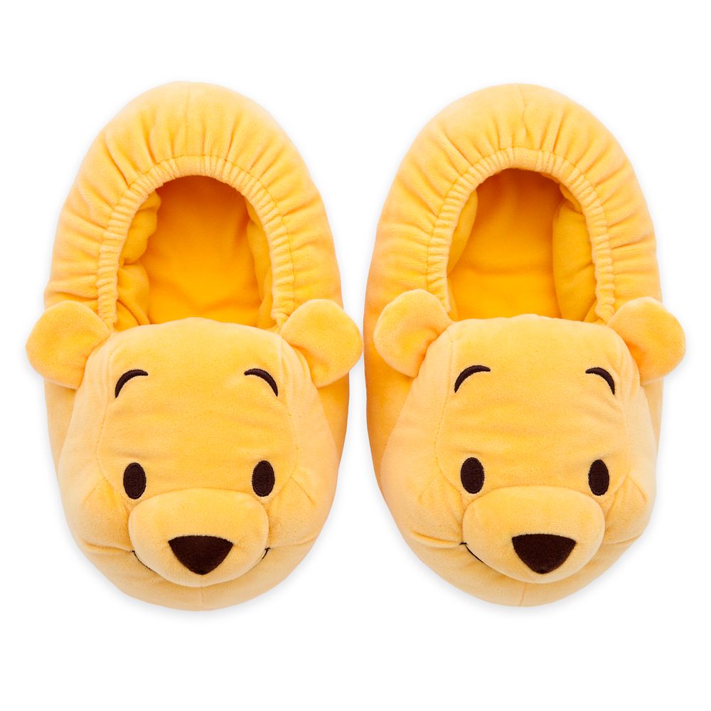 Winnie the Pooh Plush Slippers for Adults